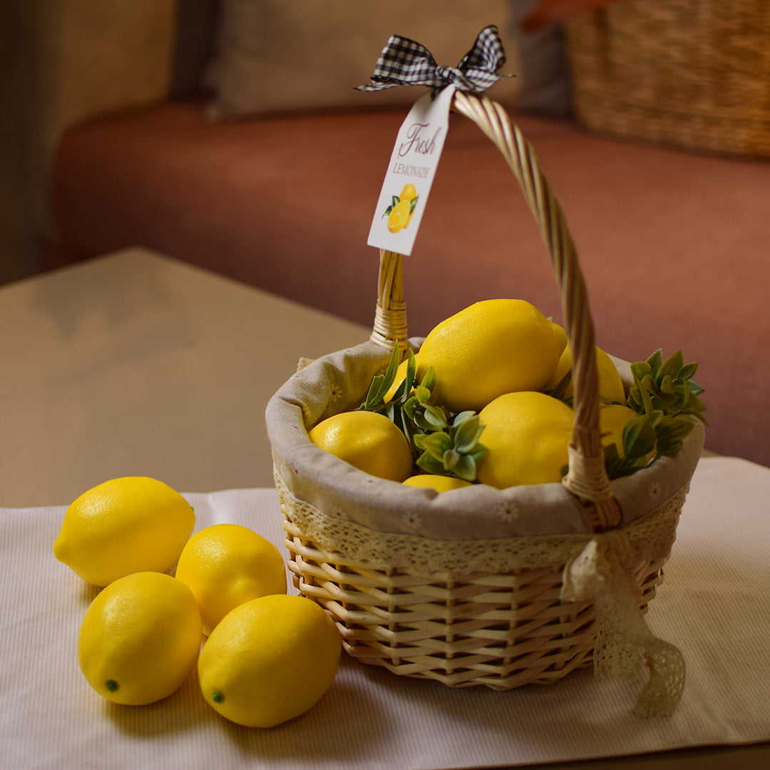 Lemon Basket Set