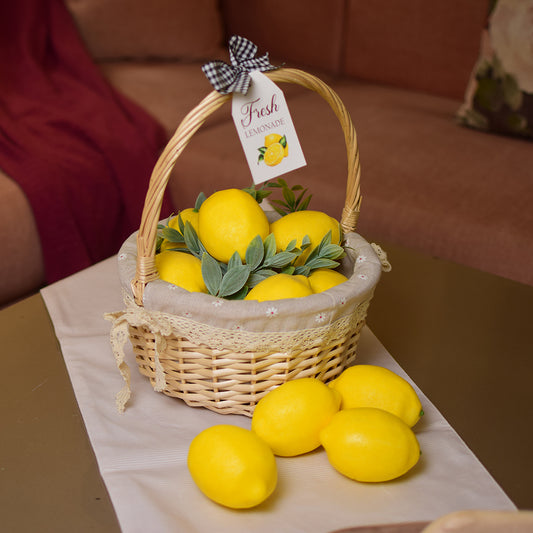Lemon Basket Set