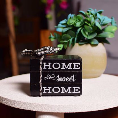 Mini Home Sweet Home Black