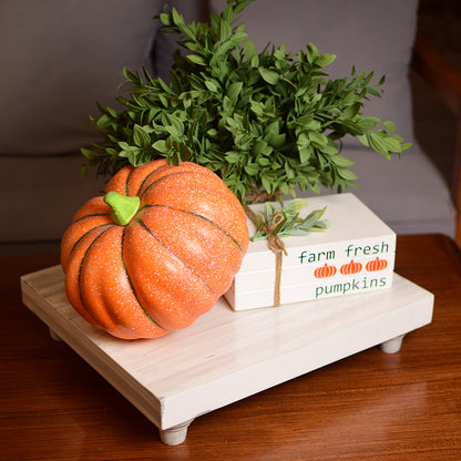 White Farmhouse Riser