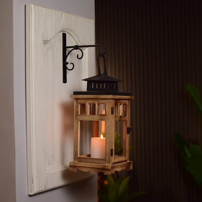 Brown Farmhouse Lantern
