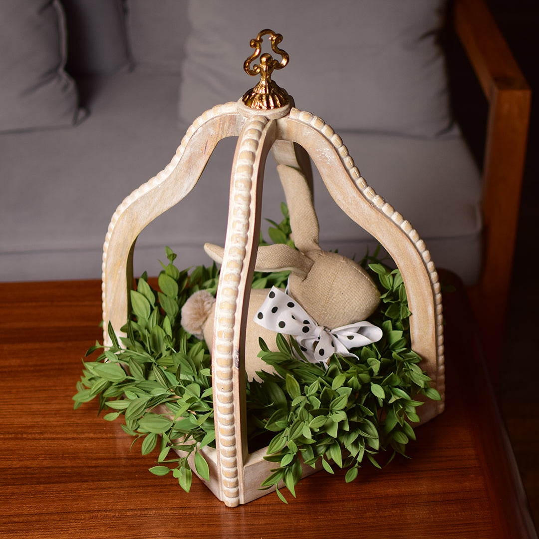 Off White beaded lantern