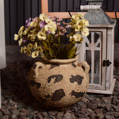 Brown boho vase