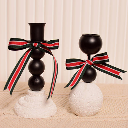 Christmas Rustic candleholder