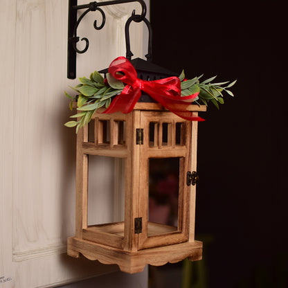 Christmas Wooden Lantern