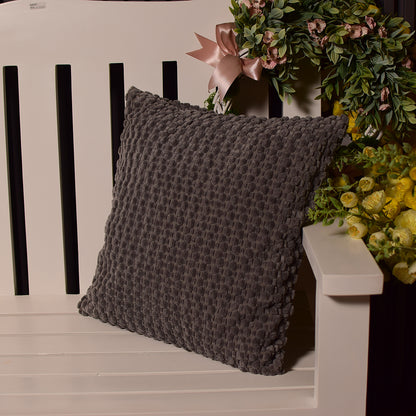 Grey  velour Cushion