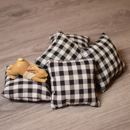 Gingham Cushion set of 3