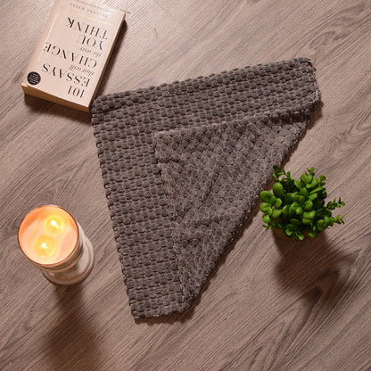 Grey  velour Cushion