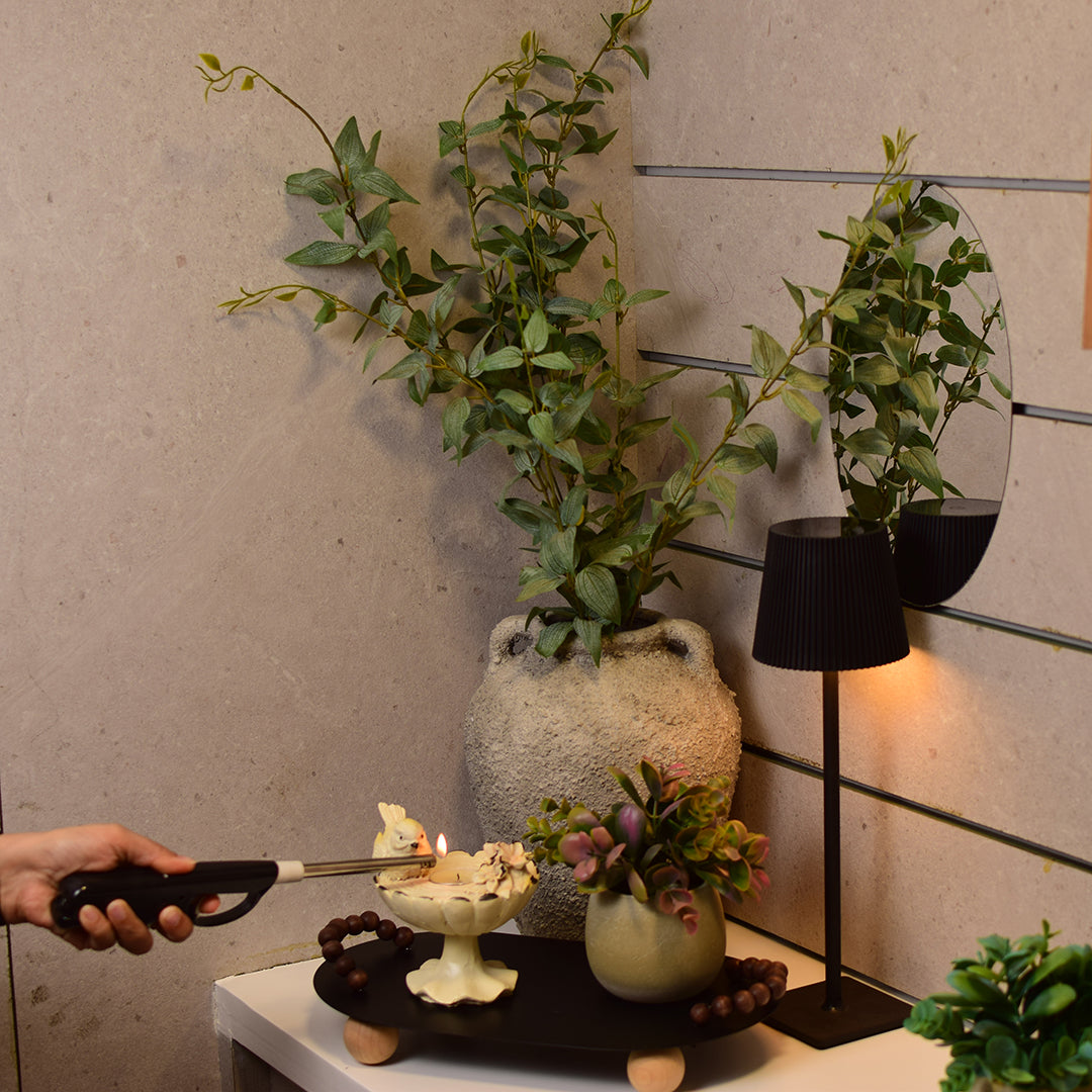 bird bath Candle holder