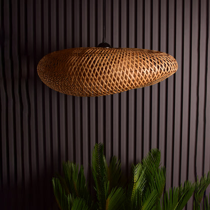 Oval Weave Pendant Lamp