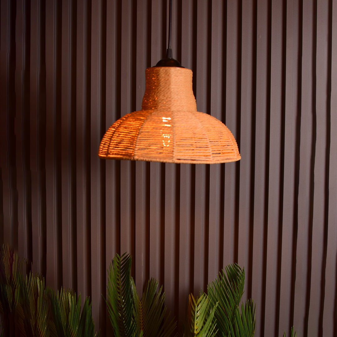 Classic Rope Bell Pendant Lamp