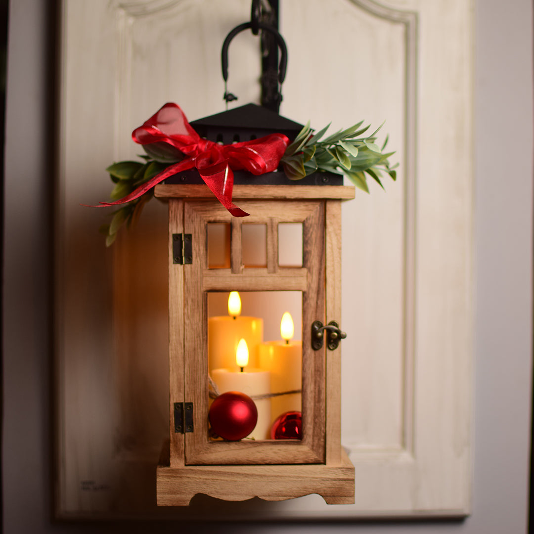 Christmas Wooden Lantern