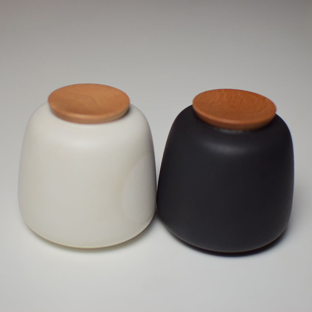 Ceramic utility jar set of 2