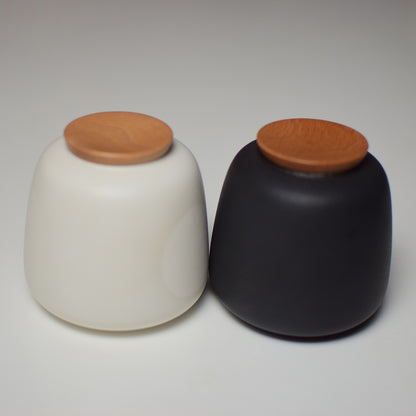 Ceramic utility jar set of 2