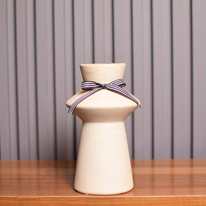 Beige Farmhouse Vase