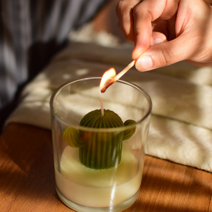 Cactus Shape candle