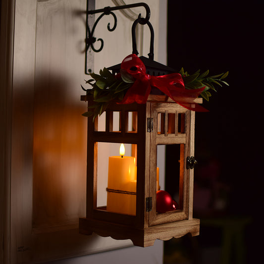 Christmas Wooden Lantern