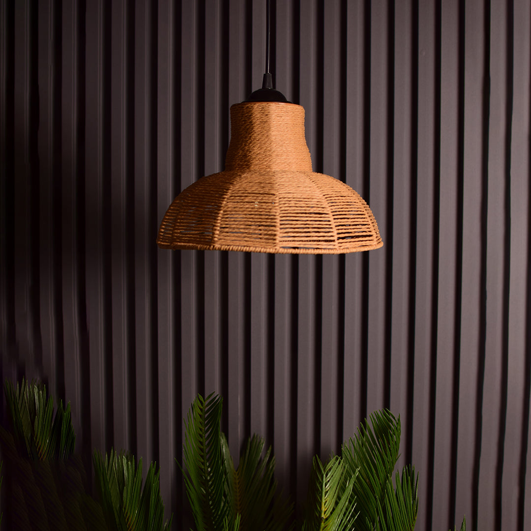 Classic Rope Bell Pendant Lamp