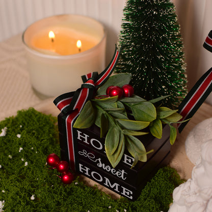 Mini Home sweet Home chrisymas bookstack