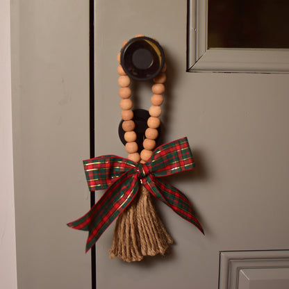 Wood Bead Garland & HOME Frame Set