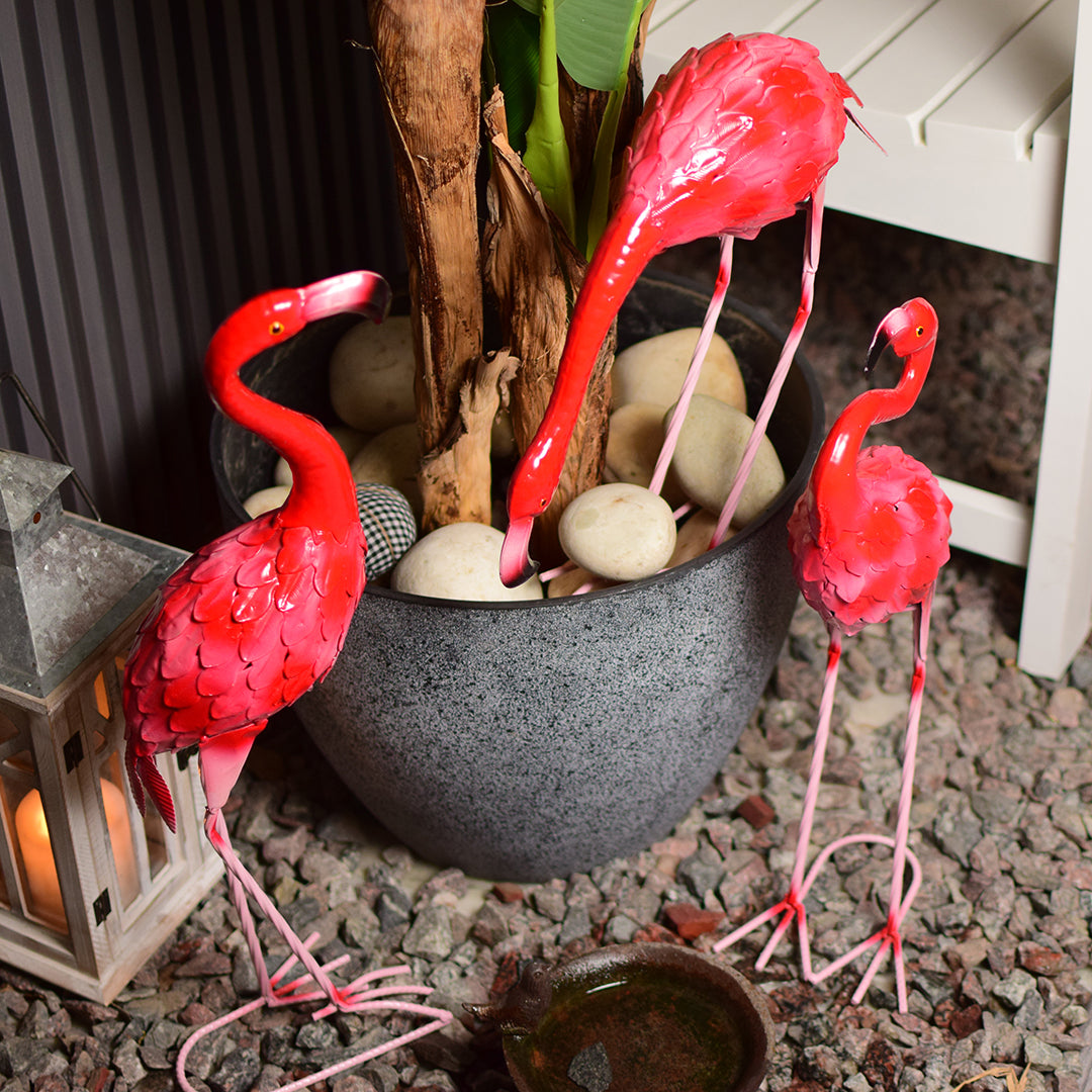 Flamingo set of 3