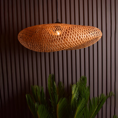 Oval Weave Pendant Lamp